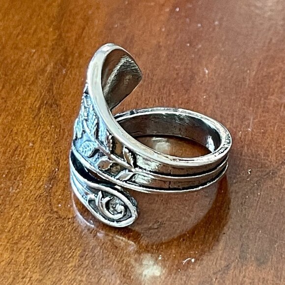 Boho Floral Daisy or Sunflower Spoon Ring #764 - Picture 9 of 10